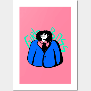 Girl Boss Posters and Art